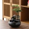 HANDUNYOU New Chinese Style Bamboo Water Feature Ornament