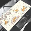 Cute Corgi Chai Dog Mouse Pad Laptop Computer Gamer Desk Mat Large Gaming ESports Mousepad Rubber Keyboard Pad Kawaii Mausepad