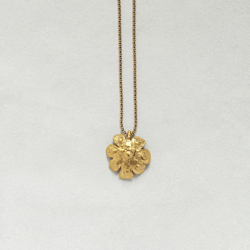 

a.neujac Lotus II Necklace Platinum 50cm