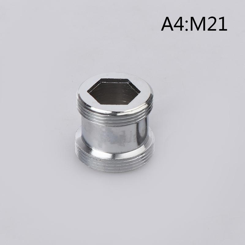 1PC Portable Bathroom Kitchen Faucet Spout Accessories Universal Thread Transfer Head Brass Connector