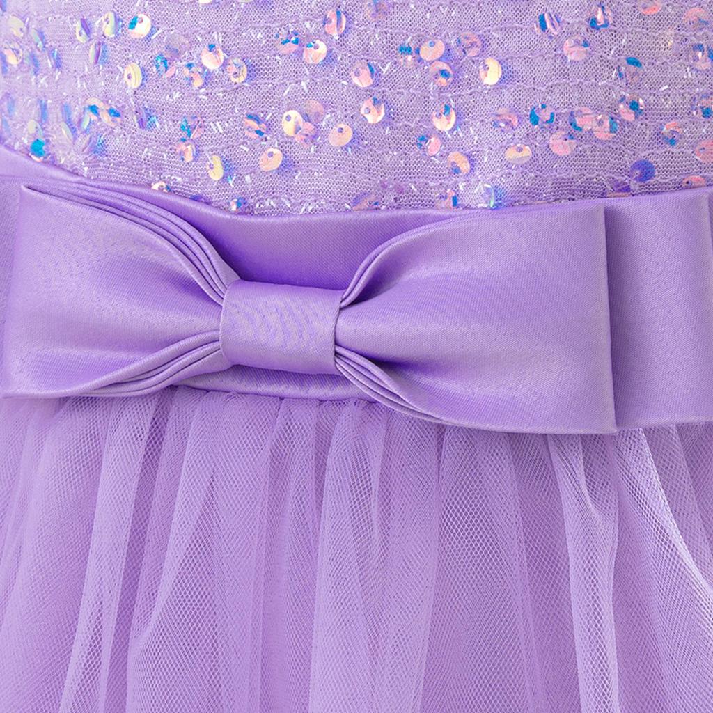 Europäisches & Amerikanisches Blumenmädchen Kurzarm Prinzessinnenkleid: Kinder Abend- & Hochzeitsoutfit