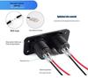 Dual USB Car Charger for Vehicles & Boats (12-24V)