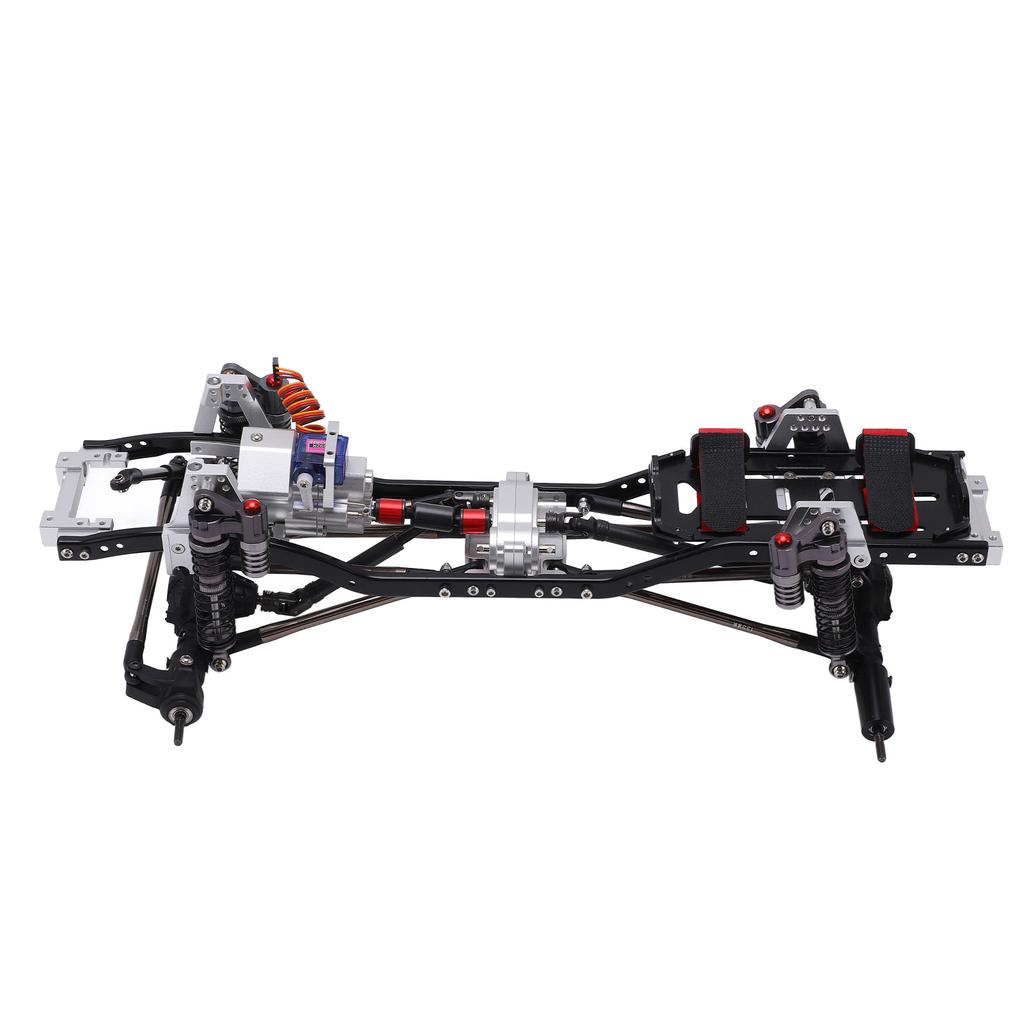 RC Frame 1Celsius10 Climbing Car 313mm Wheelbase Dual Speed High Low Gear Frame Set with Front Bumper