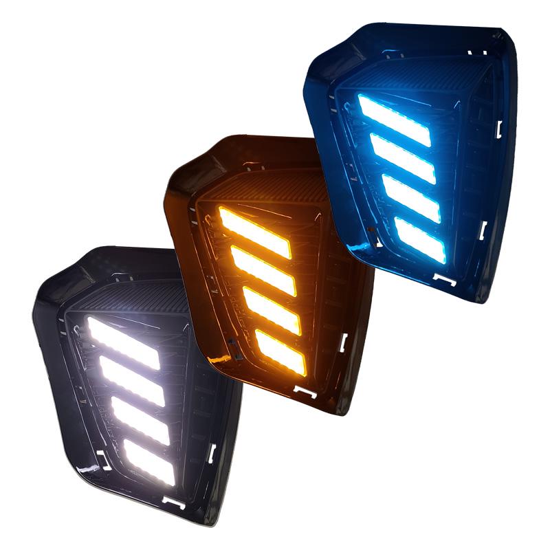 LED Daytime Running and Front Fog Lights with Turn Signals for 2021-2023 Roewe RX5plus Models
