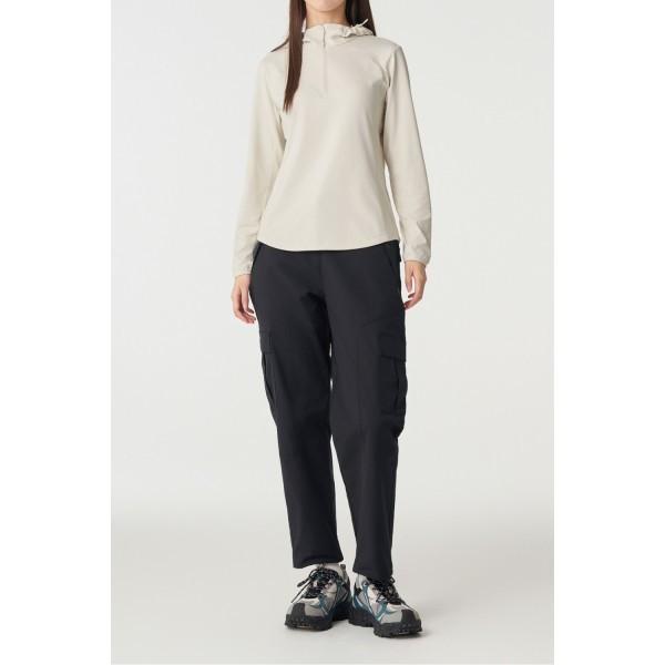 Kolon SportS Women S looSe Fit Cargo pantS Jkpna25142blk