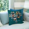 Cartoon Sicherheits-Sheriff Labrador Kissenbezug Cartoon Geschenk Kissenbezug Schlafzimmer Zuhause Sofa Stuhl Sitz Dekor Kissenbezug