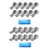 200PCS Blue Tattoo Pen Covers with 10PCS Grip Tapes Adhesives Elastic Bandages Anti Slip Tattoo Supp