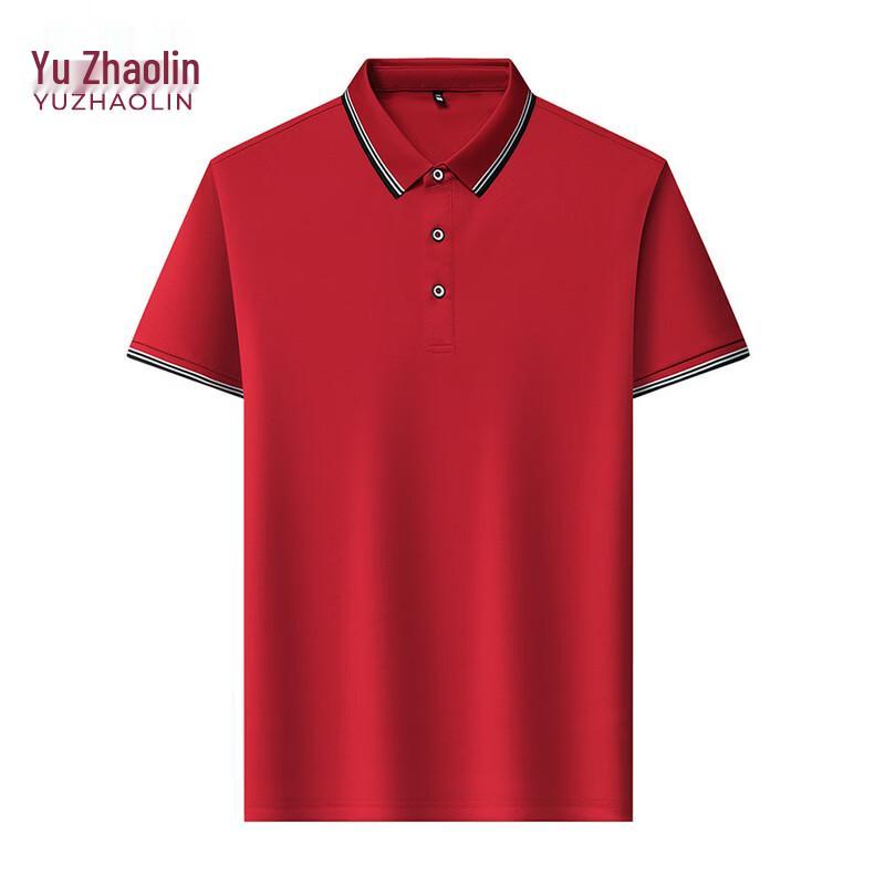 YUZHAOLIN Men's Summer Short-Sleeve Polo Shirt