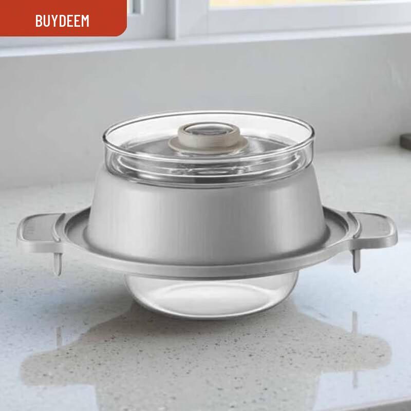 

Buydeem 1L Glass Stew Pot