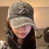 Embroidery Embroidery Bow Baseball Cap Baseball Hat Peaked Cap Casual Sun Hat  Men