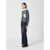 Cc Collect. Women Argyle Round Neck Cardigan C254ksl037