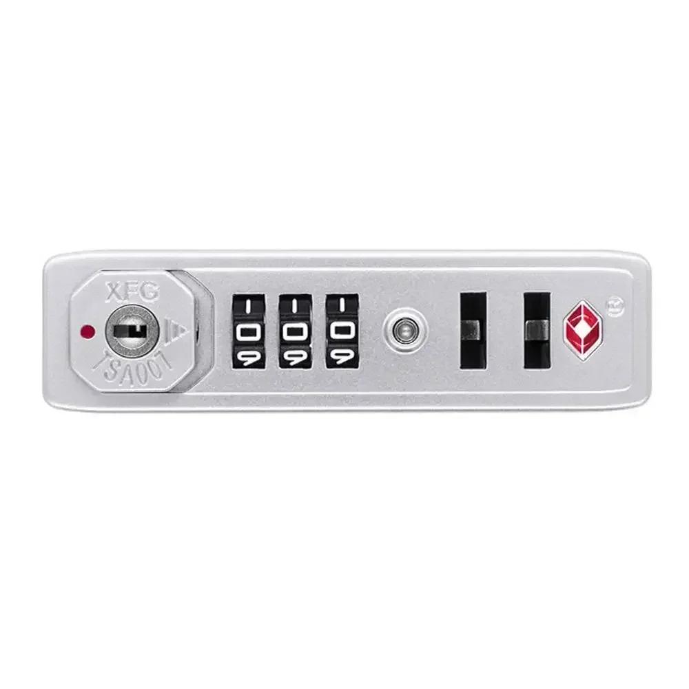 TSA007 Cadeado de Senha Alfândega Cadeado de Combinação de 3 Dígitos Multiuso Para Bagagem de Viagem Mala Cadeado de Código Antifurto