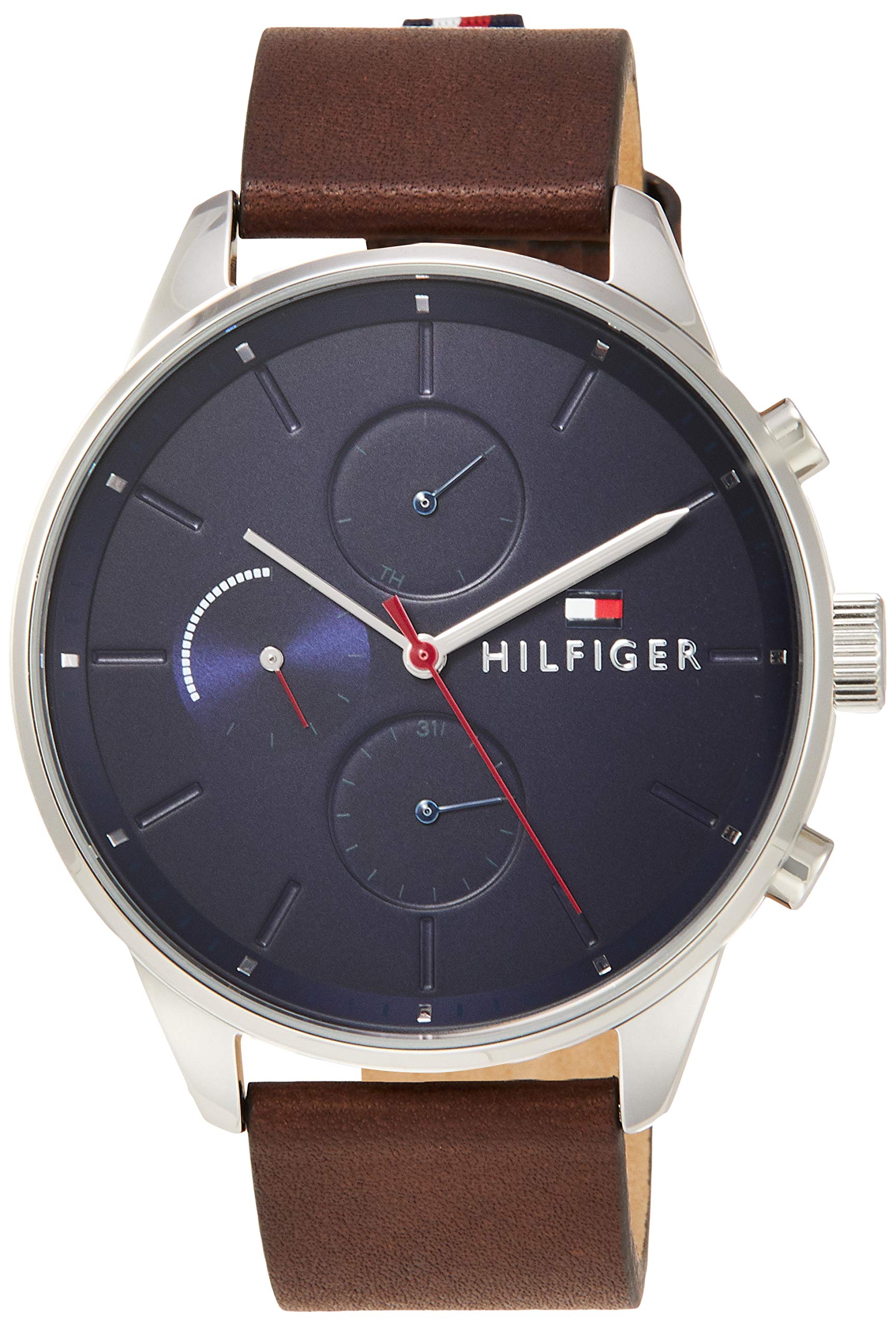 

Tommy Hilfiger Часы коричневые мужские 1791487,