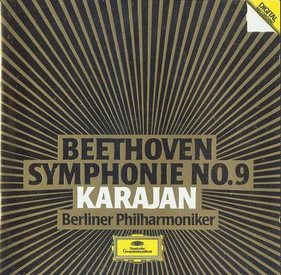 CD LUDWIG VAN BEETHOVEN - HERBERT VON  - Symphonie Nr. 9 4109872 Deutsche Grammo 1984 Europa Klassik Gebraucht