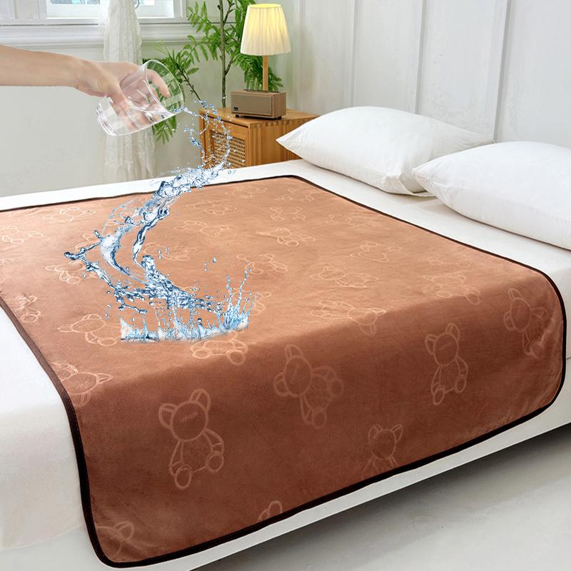 Waterproof Pad Bed Sheet for Elderly Paralyzed Patient Antibacterial Washable Breathable Small and Large Size Non-slip