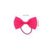 Christmas Hair Ties Bows 20pcs Ring Elastic Hair Accessories Kids Girls Cute Hair Ornaments Christmas Party Hair Bands Mixed Colors
