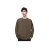 Stone Island Crew Neck Long Sleeve Solid Color Sweatshirt Men sweatshirt Military-Green K1S156100043S0A50-V0054