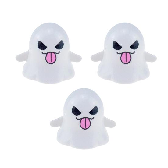 

3 шт. Хэллоуин Заводная игрушка Привидение Жуткое мультяшное привидение Ходячая игрушка Малыши Мальчики Девочки Пружинный заводной механизм Мини-игрушка Белое привидение 3pcs B