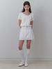 Liel April Mini Skirt (White)