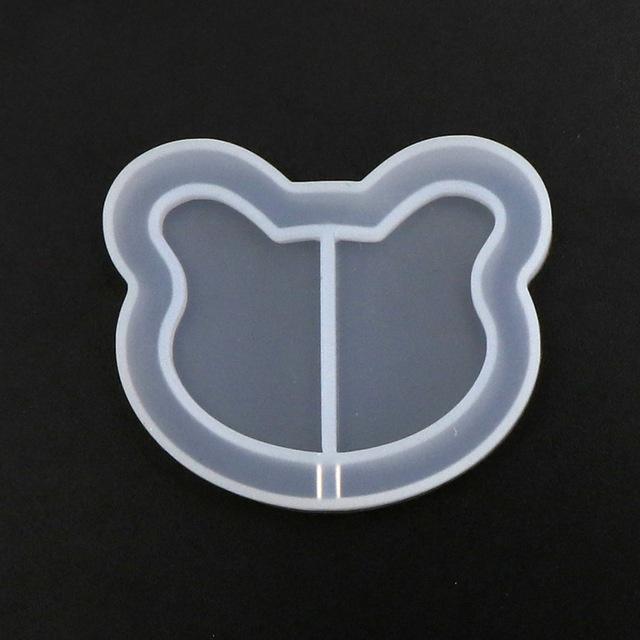 1 buc. Forme din silicon pentru agitator de căpșuni, matriță pentru bijuterii, matriță UV din rășină epoxidică, lanț cheie, pandantiv, artizanat, pentru realizarea de bijuterii, instrument de matriță