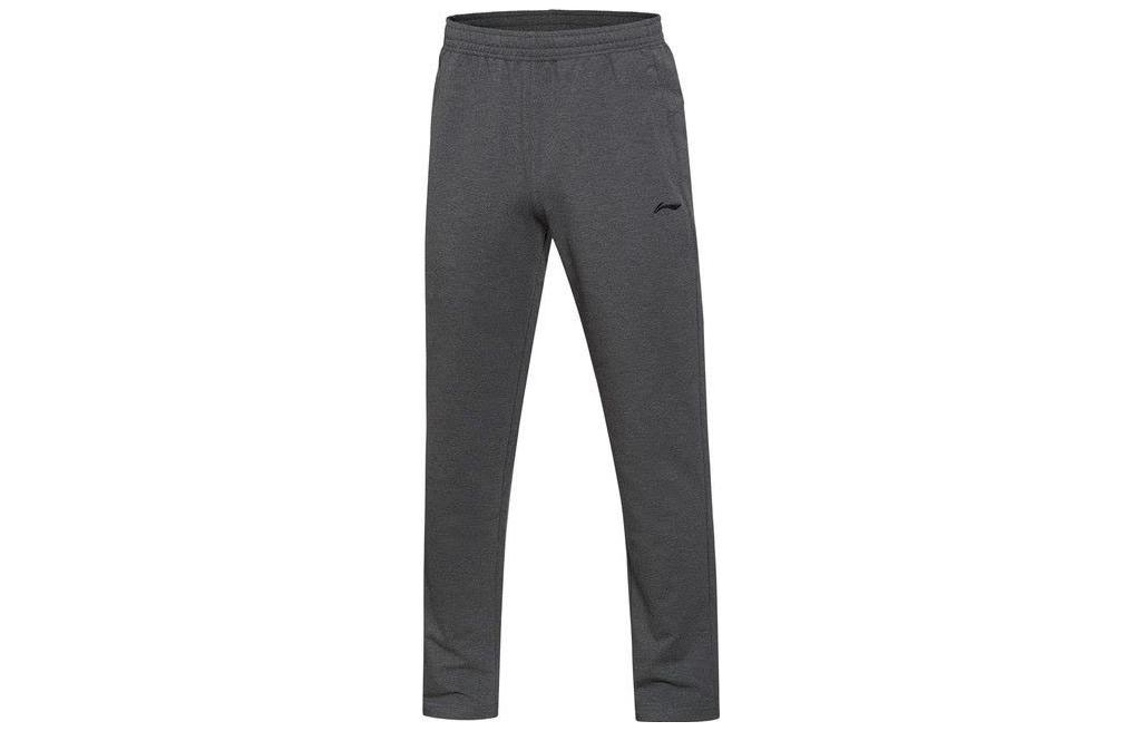 Li Ning Training Series Knitted Sweatpants Men s Dark Heather Gray AKLM099-4 L