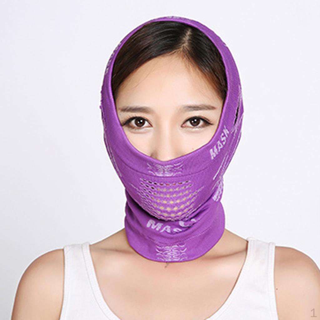 

Men Women Sport Half Winter Neck Warmer Motorcycle Purple