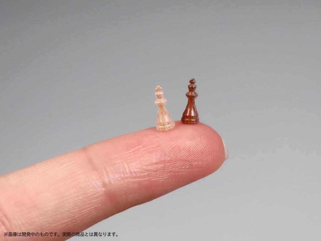 MIC DIG Figure Play Chess Wood Grain Plastic Model Ver. Pre-painted