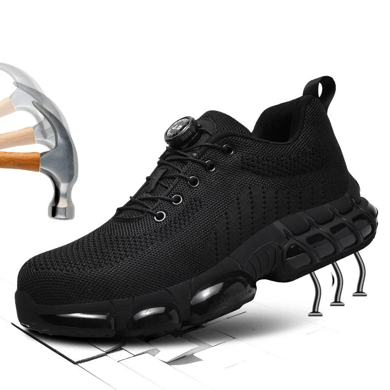 Men's Military Tactical Boots Army Boots Men Side Zipper Military Boots Men Anti-Slip Work Safety Shoes Hiking Shoes