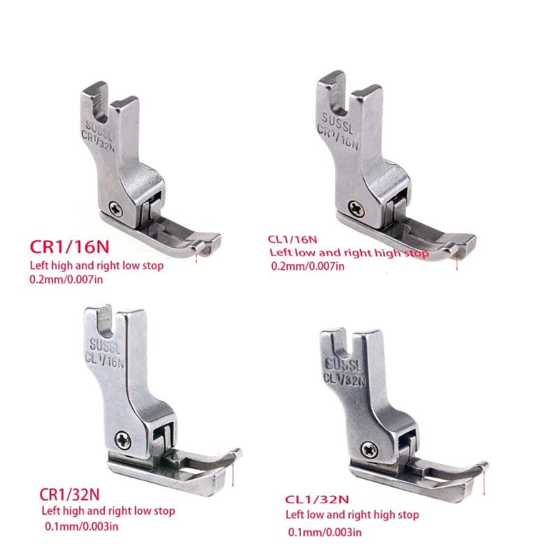 Sewing Machine Presser Foot Extended Base Designs Alloy Builds Efficient Cloth Feeding Performances