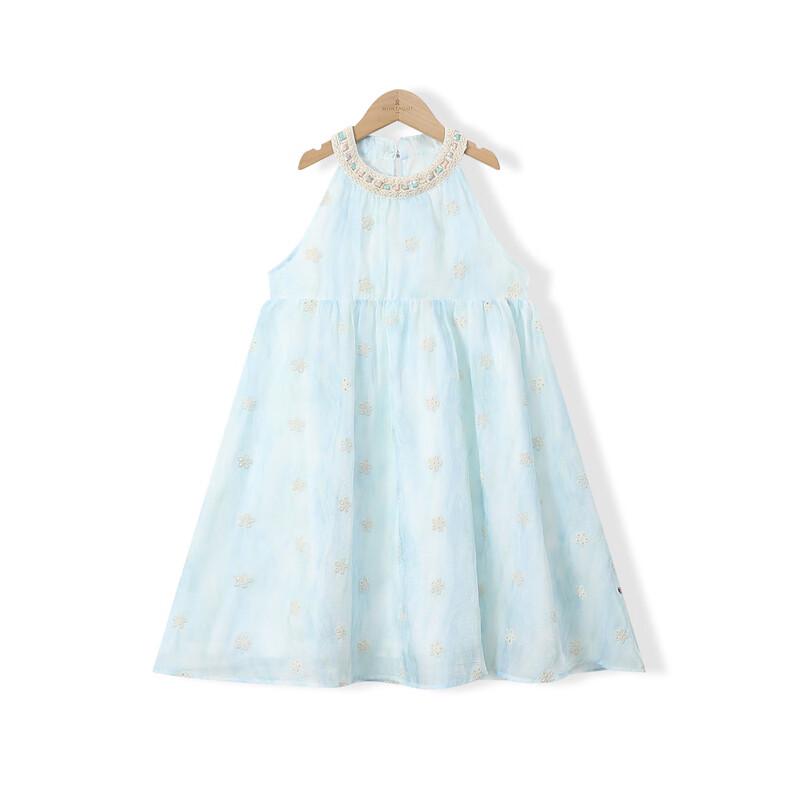 Montagut Girls  Summer Halter Embroidered Dress 140