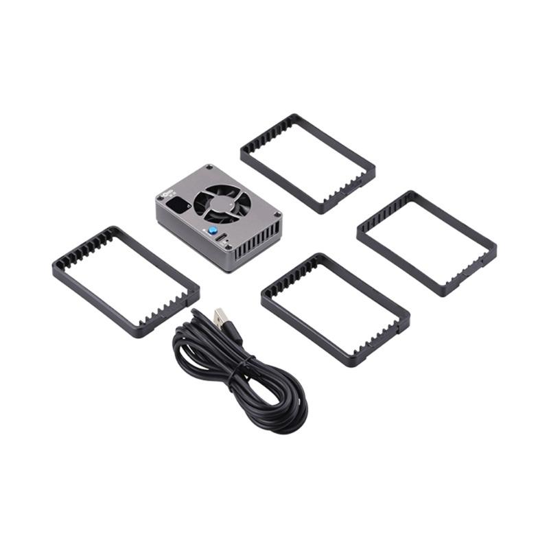 Professional Camera Radiator Cooling Fan for A7M4 ZVE1 A6700 A7C2 ZV-E10 ZV1 A7C R5 70D Camera Temperature Control