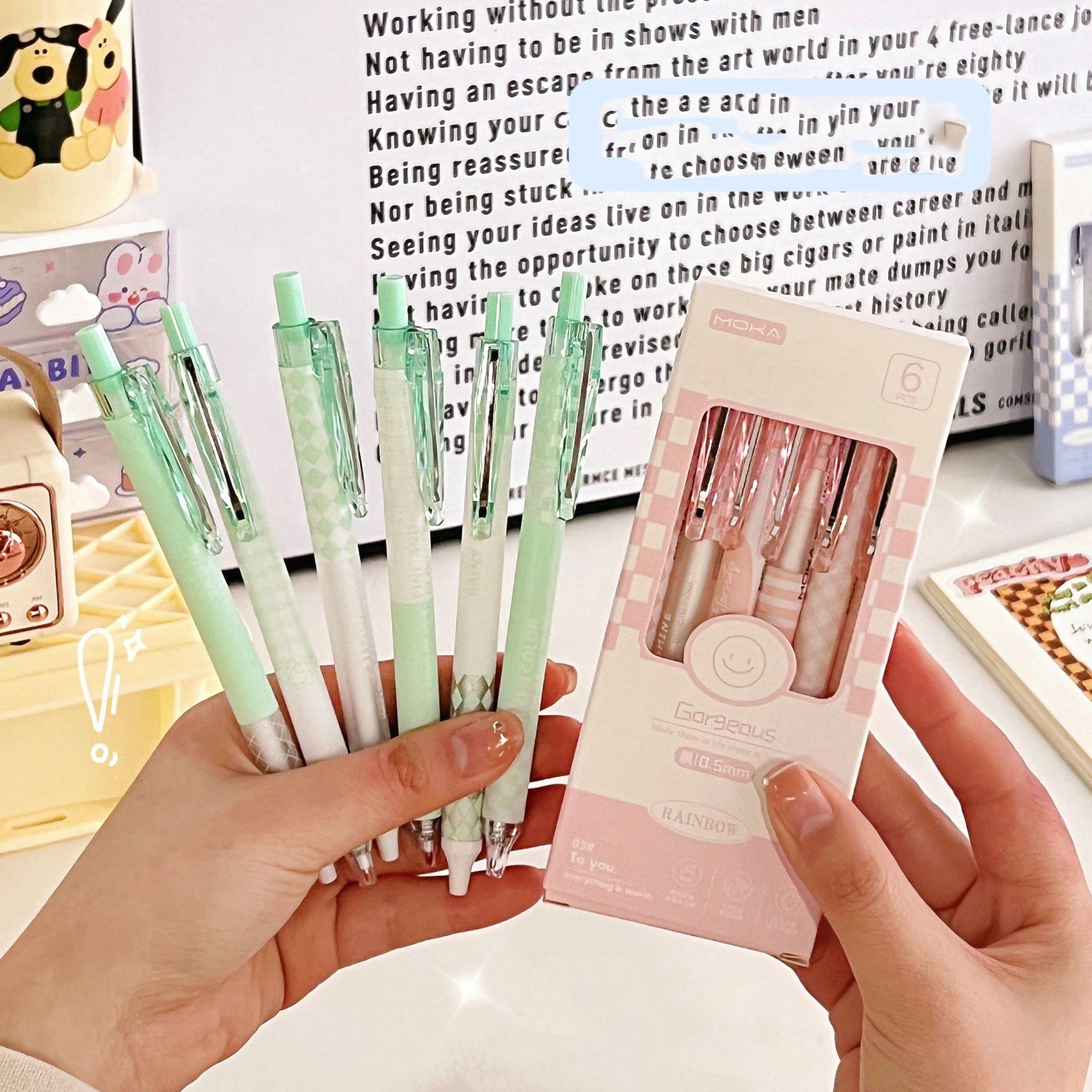 Набор из 6 гелевых ручек для шахматной доски — фото 9