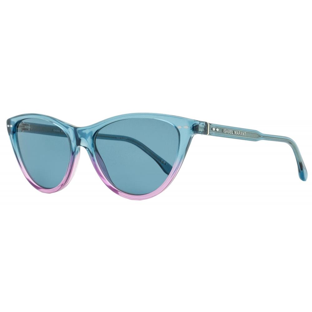 

ISabel Marant Women S Cat Eye SunglaSSeS im0079S Nydku Teal Pink 58mm Nydku