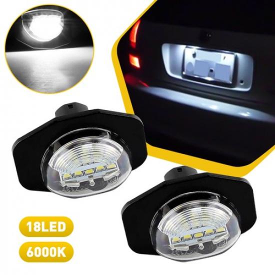 LED Light License Plate Number Tag Bulbs For xD Sienna Scion Corolla Toyota