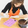2025 new Easter 18 Cavity Silicone Cake Mold Reusable Easter Bunny Mold Chocolate Candy Molds Silicone Bakeware Tools