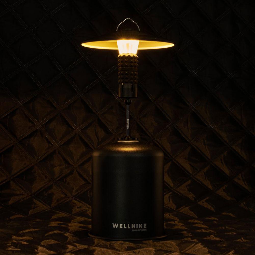 Lantern Gas Tank Bracket Camping Gas Tank Adapter Aluminium Light Extension Tube Portable Lamp Extension Pole for Outdoor Hiking