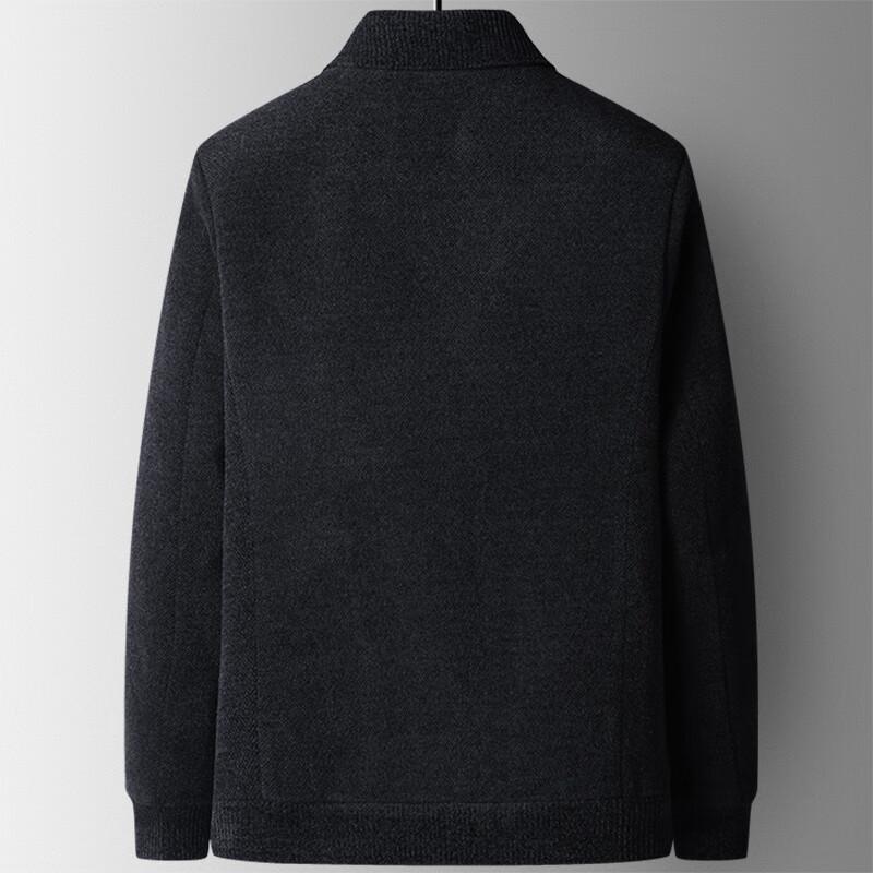Men's Autumn Winter Detachable Collar Casual Jacket