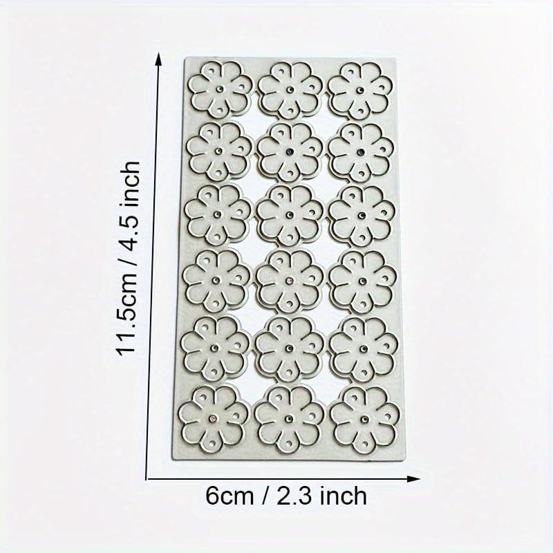 

Flowers Metal Cutting Die for Scrapbooking - Durable, Cut Stencils for DIY Scrapbook Photo Album Decorative Paper Card