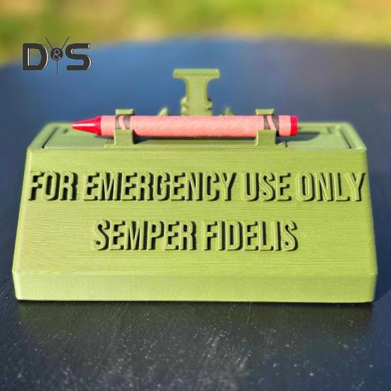 Crayon Holder Desk Ornament 3D Printed Crayon Storage Rack with Hidden Lifting Shelf Multifunctional Crayon Display Organizer Decoration