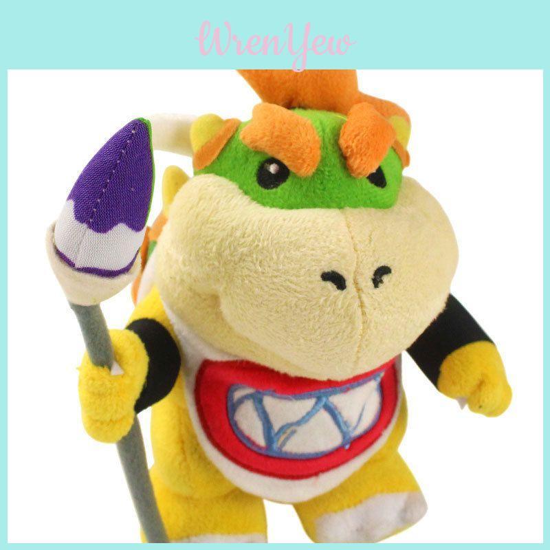 Super Mario Standing Baby Bowser Koopa Plush Doll Adorable Stuffed Toy For Kids