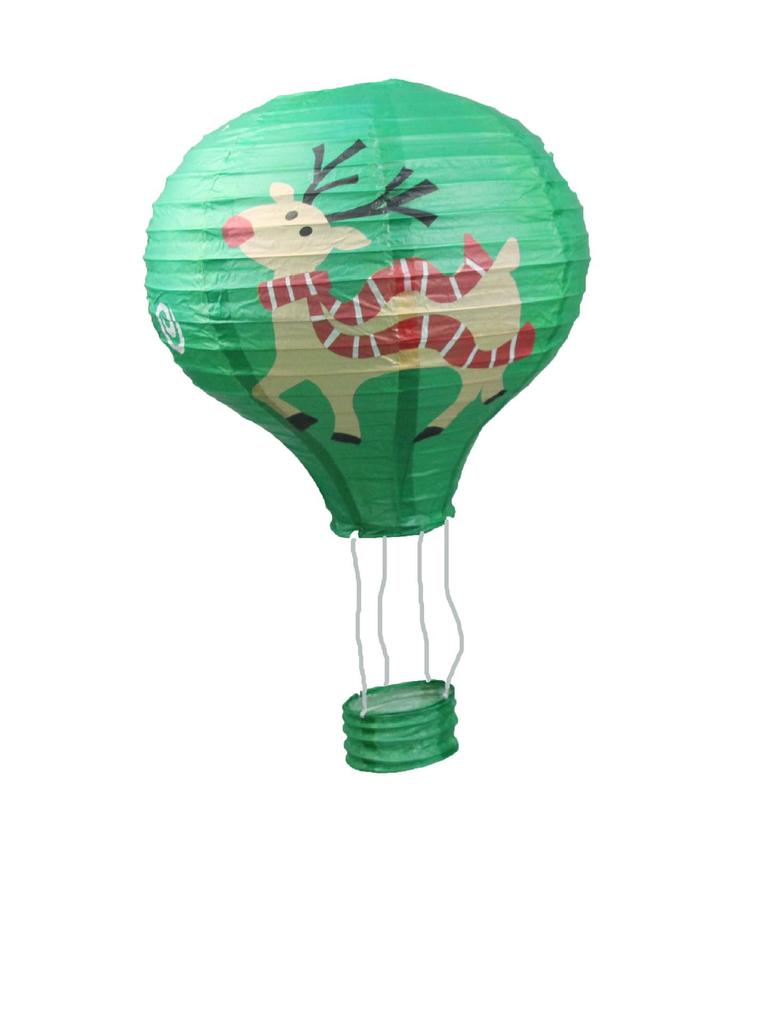 Children's Cartoon Hot Air Balloon Paper Lantern for Weddings and Kindergarten Decorations
