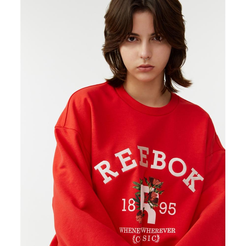 

REEBOK 1895 Толстовка Flower Красный 90