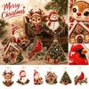 Acrylic Christmas Hanging Ornament Decoration for Holiday Tree and Home Display