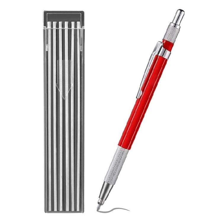 Construction Pencils Welders Pencils with Refills for Welding Fabrication