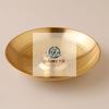"Spiritual Round Incense Holder with 9 Holes, Ideal Tray for Palo Santo and Sage, Yoga Meditation Essential"