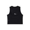 Nike Letter Print Round Neck Mesh Breathable Casual Sleeveless Vest Women tops Black FN2257010