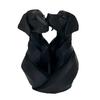 3D Printed Geometric Labrador Couple Statue Figurine Cuddling