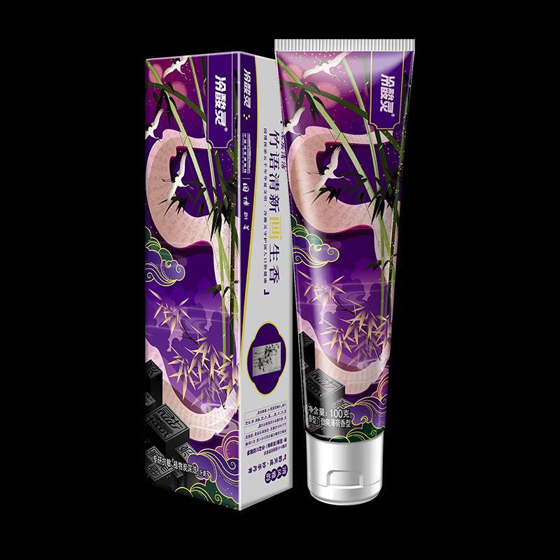Leng Suan Ling Anti-Sensitivity Plant Charcoal Deep Clean Toothpaste