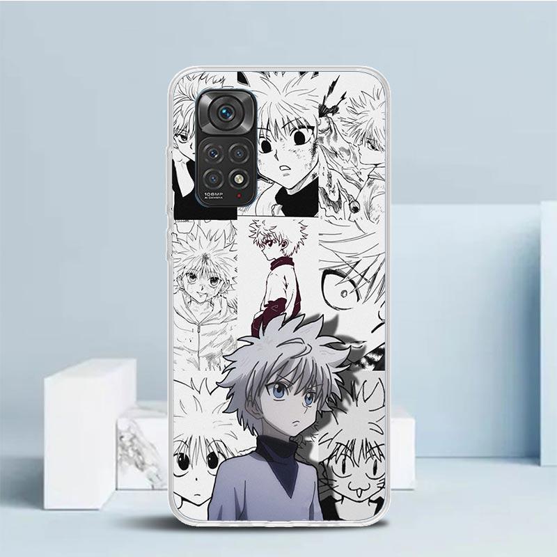 Killua HunterX Phone Case For Xiaomi Redmi Note 15 14 14S 13 12S 12 Pro Plus 11S 11 11T 11E 10S 10 + Soft TPU Back Cover Redmi N