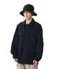 Snow Peak Nylon Washer Jacket Outer Jacket for Men and Size M JK-26SU006 Women, BLACK,